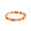 Alexander Lynggaard smykker Alexander Lynggaard ColorUp Carnelian 6mm C00980 | Armbånd | Sølvsmykker