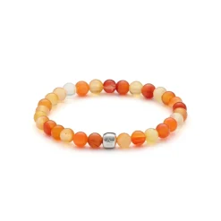 Alexander Lynggaard smykker Alexander Lynggaard ColorUp Carnelian 6mm C00980 | Armbånd | Sølvsmykker