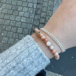 Alexander Lynggaard smykker Alexander Lynggaard ColorUp Moonstone 6mm C00530 | Armbånd | Sølvsmykker