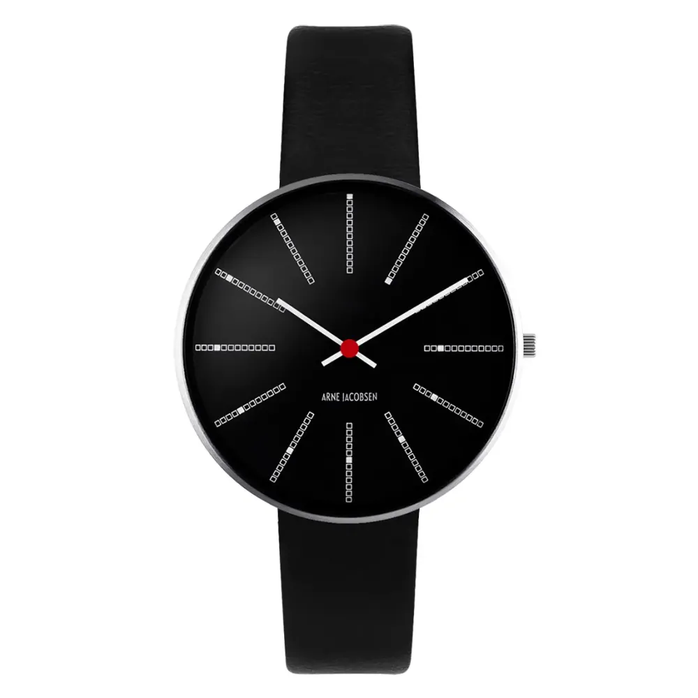 Arne Jacobsen Bankers 34mm 53104-1601 | Dame Dameure I Stål