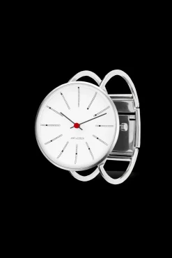 Arne Jacobsen Bankers 40mm 53102-2018 | Dame Dameure Med Lænke | Dameure I Stål