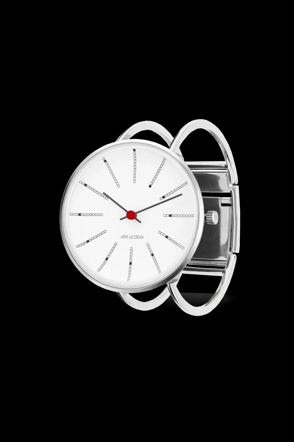 Arne Jacobsen Bankers 40mm 53102-2018 | Dame Dameure Med Lænke | Dameure I Stål