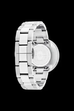 Arne Jacobsen Bankers 34mm 53101-1628 | Dame Dameure I Stål | Dameure Med Lænke
