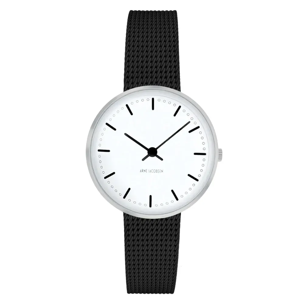 Arne Jacobsen City Hall 30mm 53200-1410 | Dame Dameure Med Lænke | Dameure I Stål