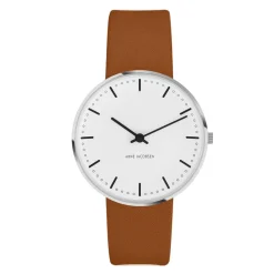 Arne Jacobsen City Hall 34mm 53201-1617S | Dame Dameure Med Rem | Dameure I Stål