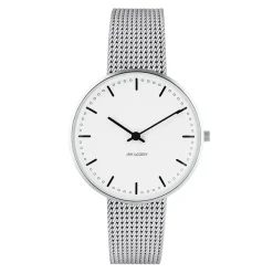Arne Jacobsen City Hall 34mm 53201-1608 | Dame Dameure I Stål | Herreure I Stål