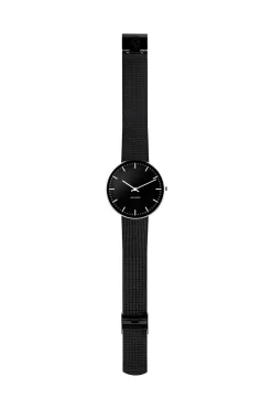 Arne Jacobsen City Hall 40mm 53205-2010 | Herreure I Stål | Herreure Med Lænke