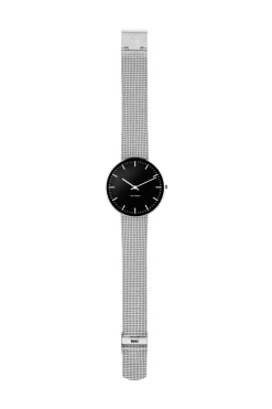 Arne Jacobsen City Hall 40mm 53205-2008 | Herreure Med Lænke | Herreure I Stål