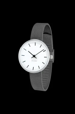 Arne Jacobsen City Hall 30mm 53200-1412 | Dame Dameure Med Lænke | Dameure I Stål