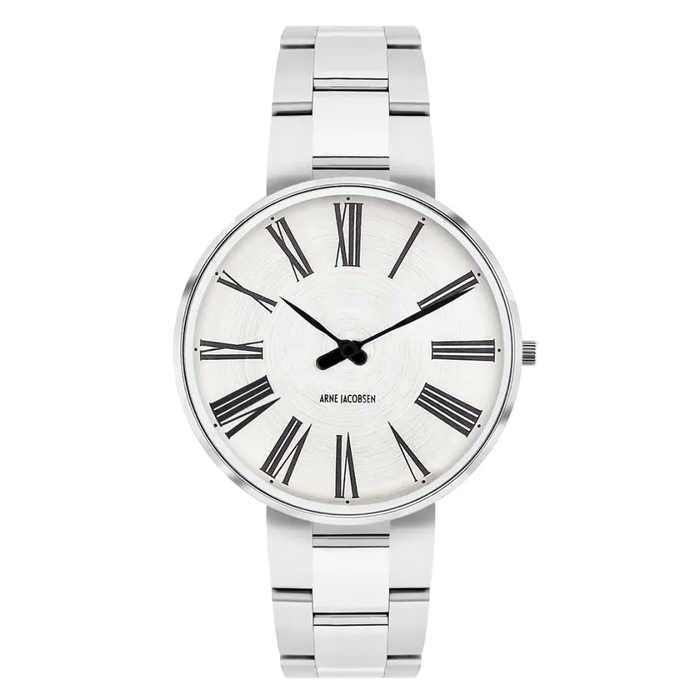 Arne Jacobsen Roman 34mm 53309-1628 | Dame Dameure Med Lænke | Dameure I Stål