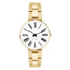 Arne Jacobsen Roman 30mm 53313-1429 | Dame Dameure Med Lænke | Dameure I Gulddouble