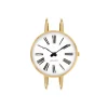 Arne Jacobsen Roman 30mm 53313-1419 | Dame Dameure Med Lænke | Dameure I Gulddouble