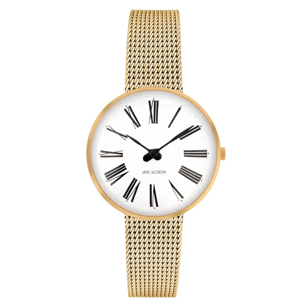 Arne Jacobsen Roman 30mm 53313-1409 | Dame Dameure I Gulddouble