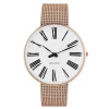 Arne Jacobsen Roman 40mm 53312-2011 | Dame Dameure I Gulddouble | Herreure I Gulddouble