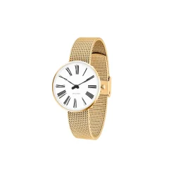 Arne Jacobsen Roman 34mm 53307-1609 | Dame Dameure I Gulddouble