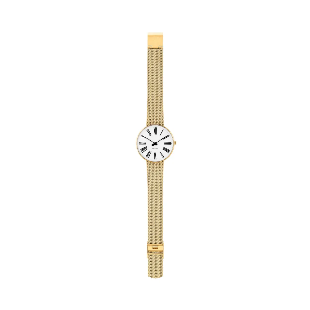 Arne Jacobsen Roman 34mm 53307-1609 | Dame Dameure I Gulddouble