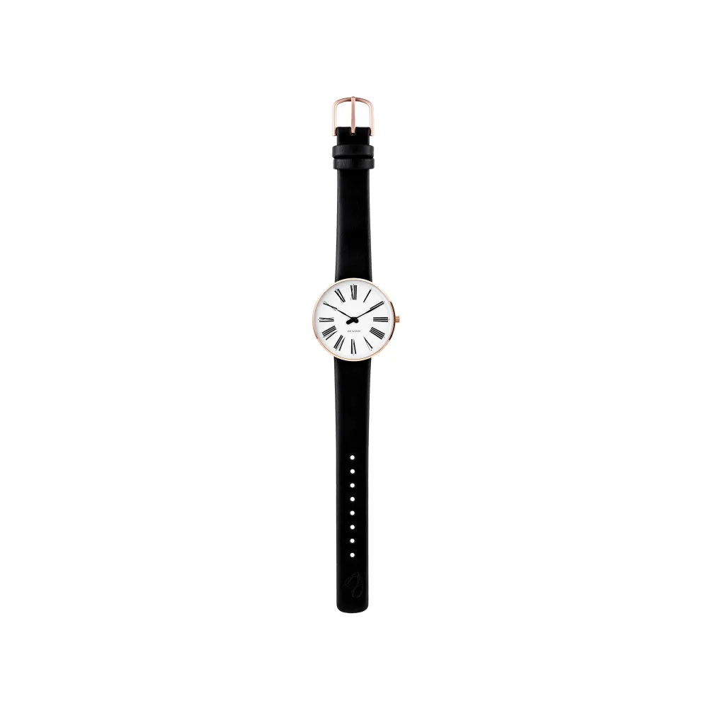 Arne Jacobsen Roman 34mm 53311-1601RP | Dame Dameure I Gulddouble | Herreure I Gulddouble