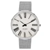 Arne Jacobsen Roman 40mm Special Edition 53310-2008 | Herreure I Stål | Herreure Med Lænke