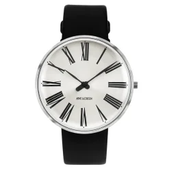Arne Jacobsen Roman 40mm Special Edition 53310-2001P | Herreure Med Rem | Herreure I Stål