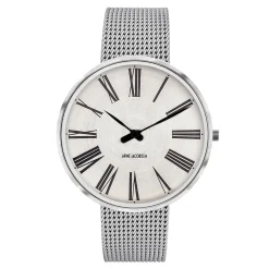Arne Jacobsen Roman 40mm Special Edition 53310-2008 | Herreure I Stål | Herreure Med Lænke