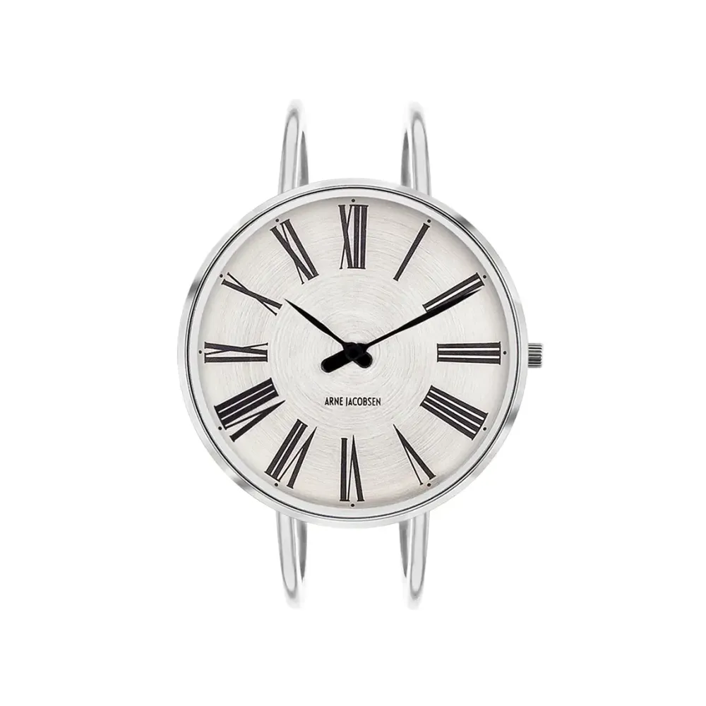Arne Jacobsen Roman 34mm Special Edition 53309-1618 | Dame Dameure Med Lænke | Dameure I Stål