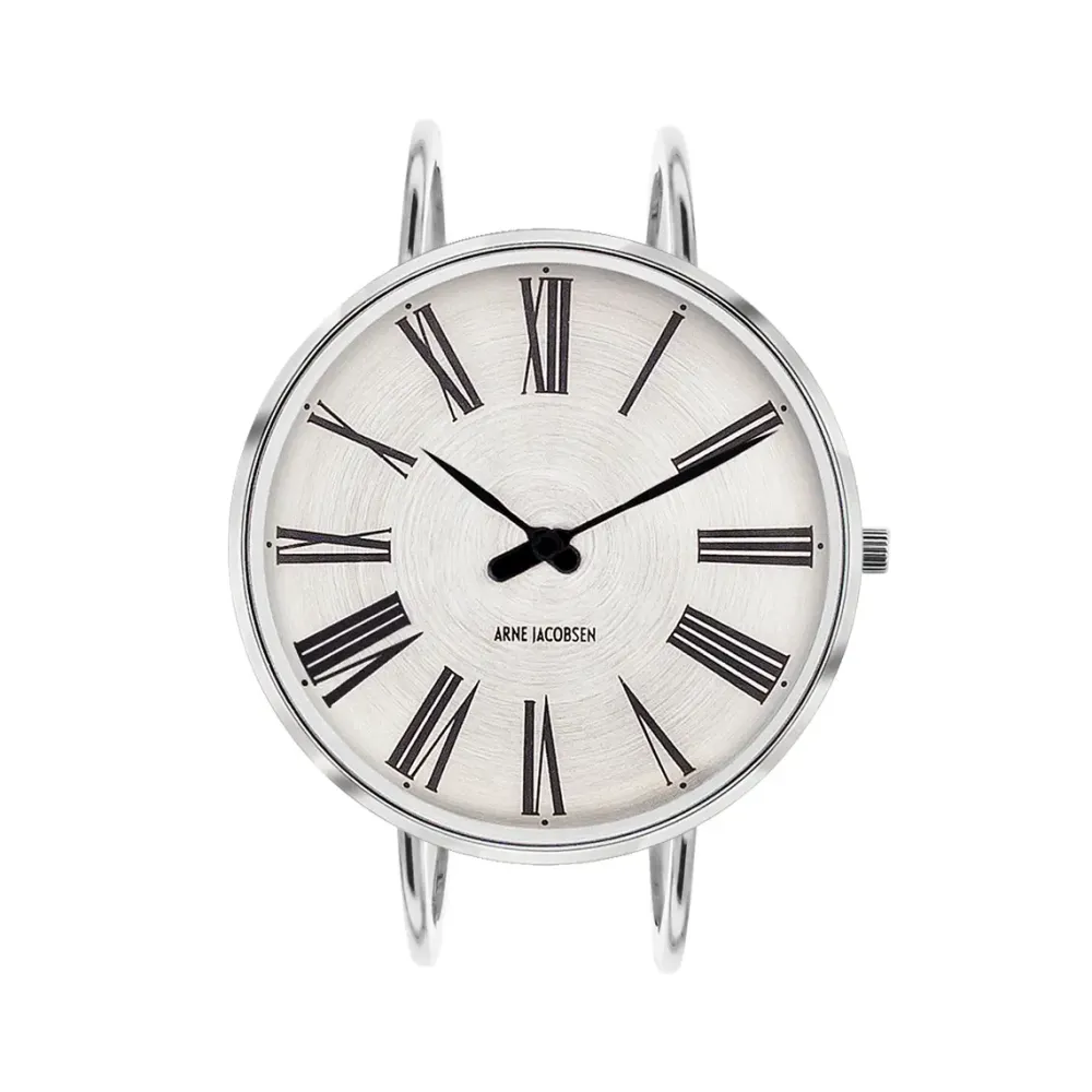 Arne Jacobsen Roman 40mm Special Edition 53310-2018 | Dame Dameure Med Lænke | Dameure I Stål