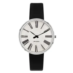 Arne Jacobsen Roman 34mm Special Edition 53309-1601P | Dame Dameure Med Rem | Dameure I Stål
