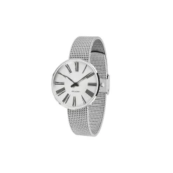 Arne Jacobsen Roman 34mm Special Edition 53309-1608 | Dame Dameure Med Lænke | Dameure I Stål