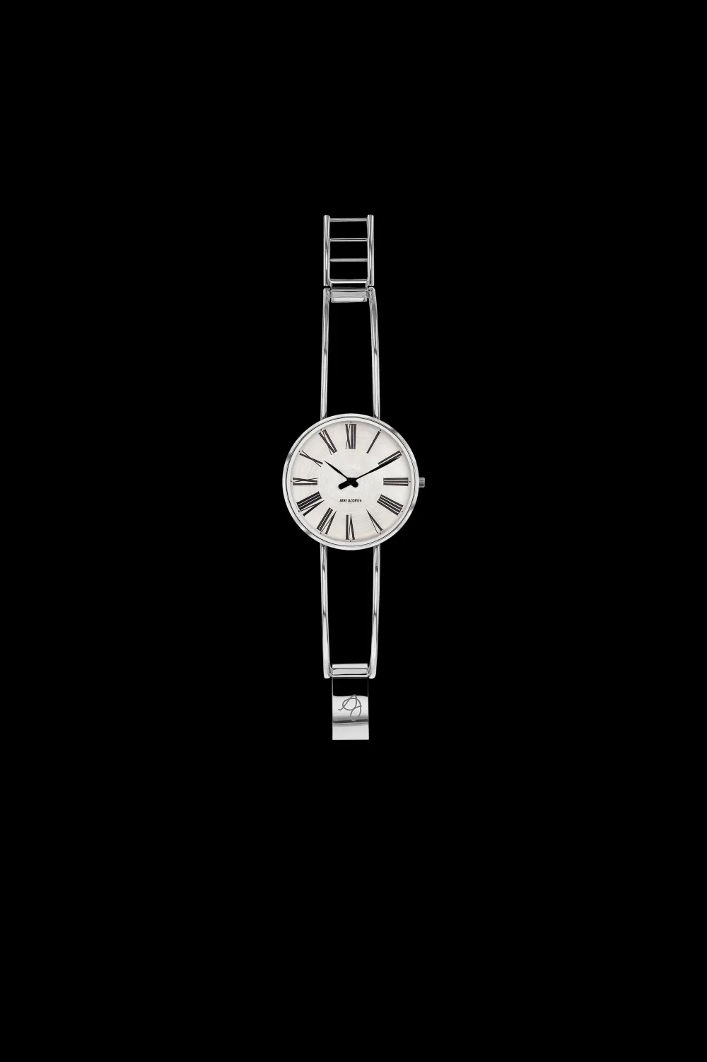 Arne Jacobsen Roman 34mm Special Edition 53309-1618 | Dame Dameure Med Lænke | Dameure I Stål