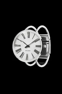 Arne Jacobsen Roman 40mm Special Edition 53310-2018 | Dame Dameure Med Lænke | Dameure I Stål