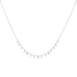 byBiehl smykker ByBiehl Jungle Vine Sparkle halskæde 3-3106A-R | Halskæder | Sølvsmykker