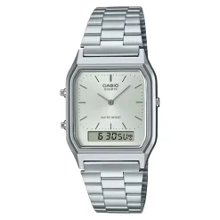 Casio ure Casio Vintage AQ-230A-7AMQYES | Dame Dameure Med Lænke | Dameure I Stål