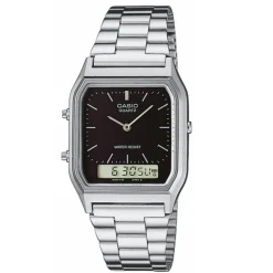 Casio ure Casio Vintage AQ-230A-1DMQYES | Dame Dameure Med Lænke | Dameure I Stål