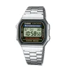 Casio ure Casio Vintage A168WA-1YES | Dame Dameure Med Lænke | Dameure I Stål
