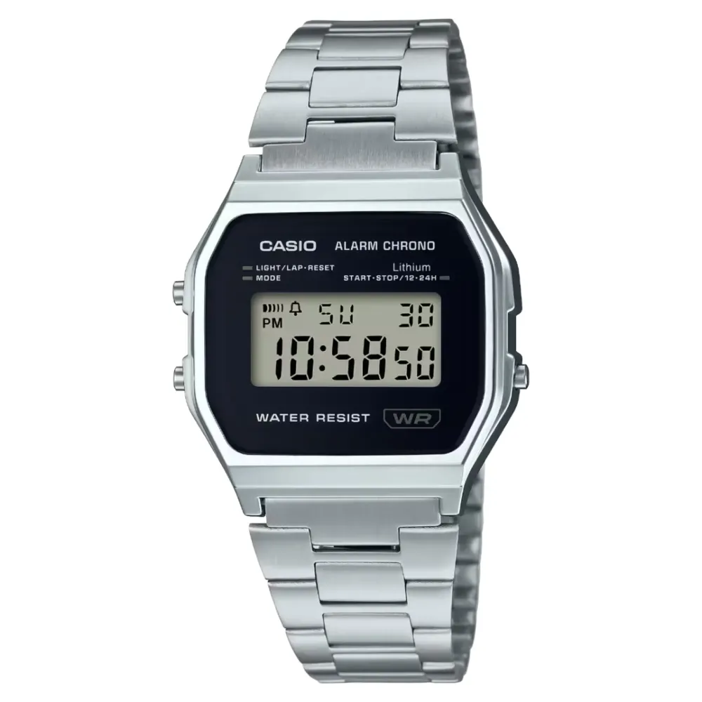 Casio ure Casio Vintage A158WEA-1EF | Dame Dameure Med Lænke | Dameure I Stål