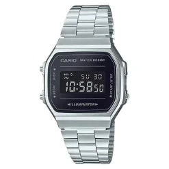 Casio ure Casio Vintage A168WEM-1EF | Dame Dameure I Stål | Herreure Med Lænke