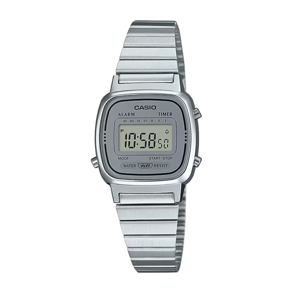 Casio ure Casio Vintage LA670WEA-7EF | Dame Dameure Med Lænke | Dameure I Stål