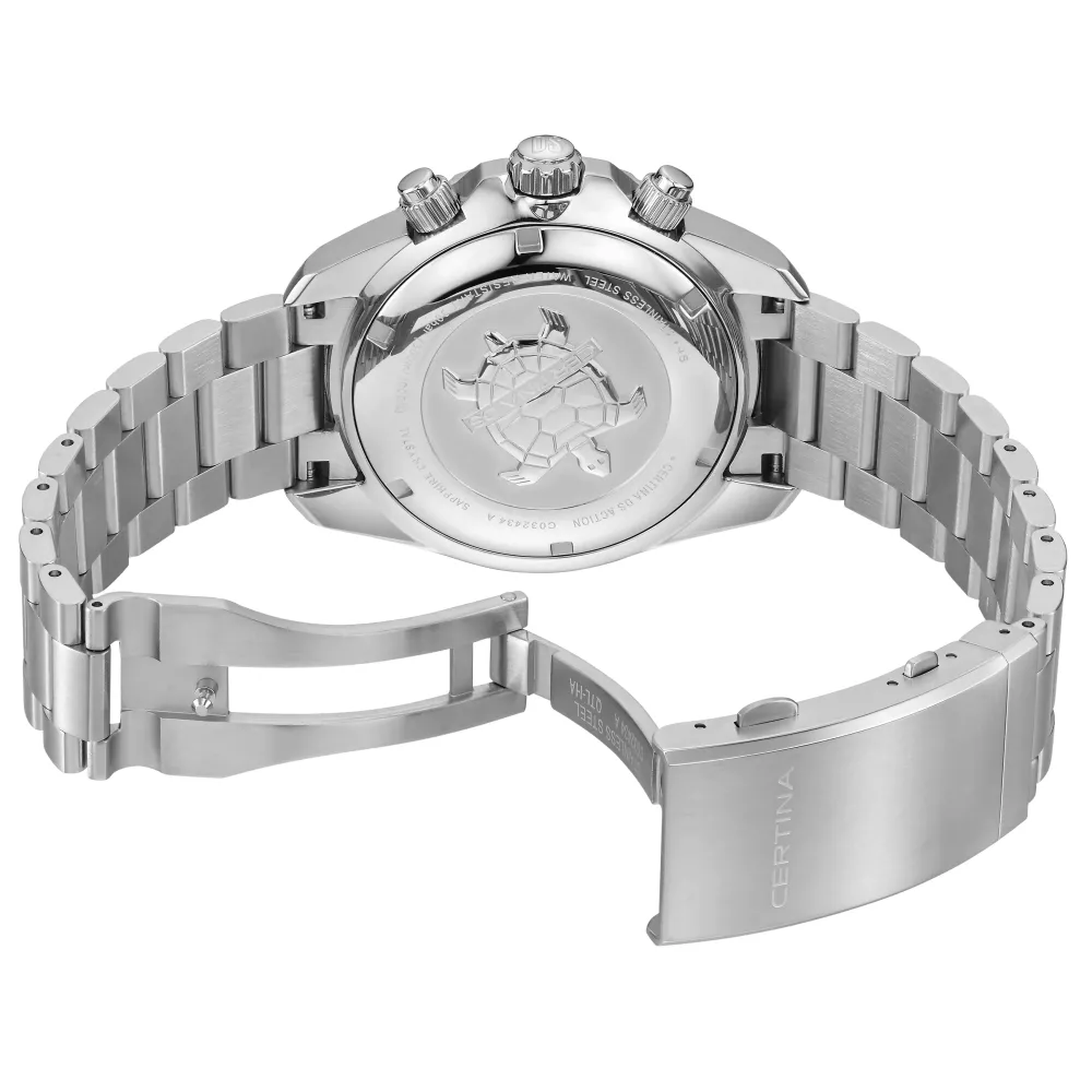 Certina ure Certina DS Action Chronograph C032.434.11.047.00 | Herreure Med Lænke | Herreure I Stål