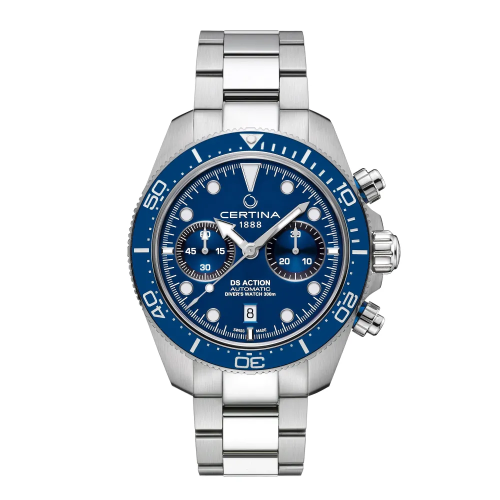 Certina ure Certina DS Action Diver Chrono C032.827.11.041.00 | Herreure Med Lænke | Herreure I Stål