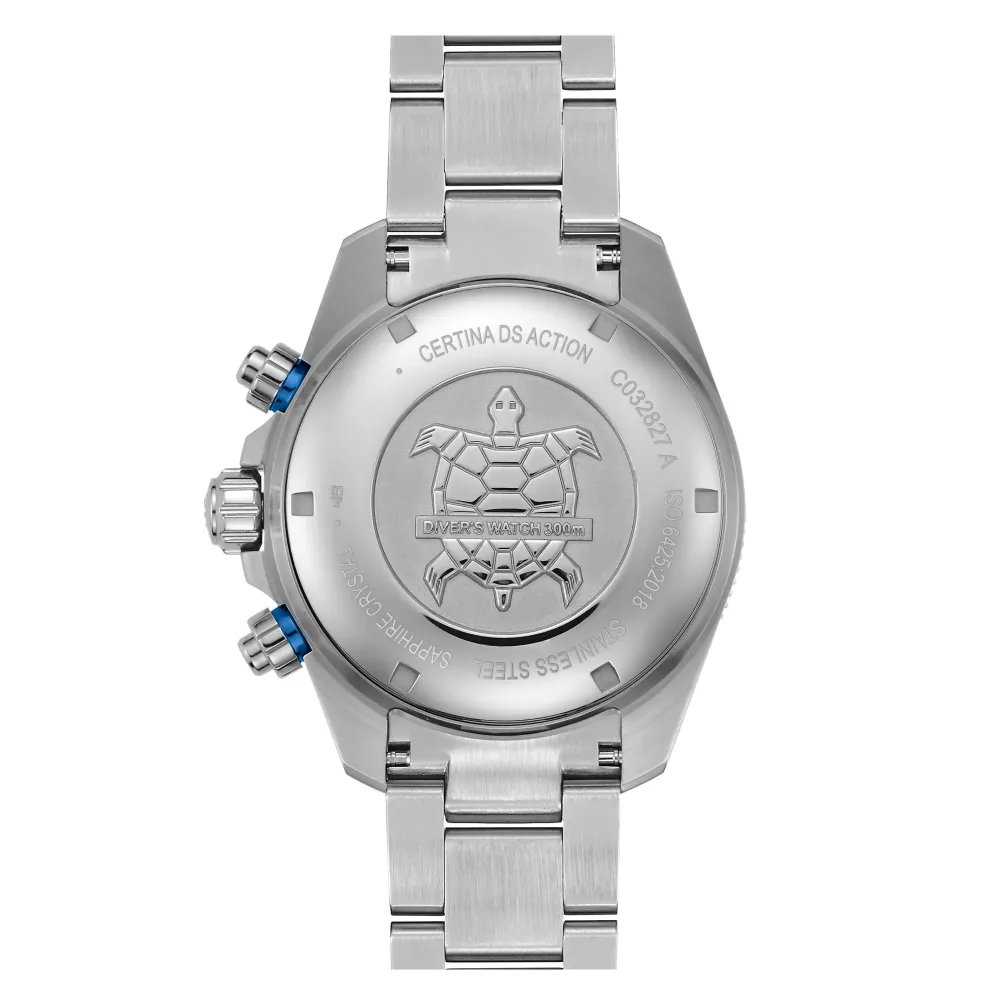 Certina ure Certina DS Action Diver Chrono C032.827.11.041.00 | Herreure Med Lænke | Herreure I Stål
