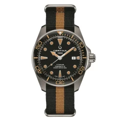 Certina ure Certina DS Action Diver 43mm Powermatic 80 C032.607.48.051.00 | Herreure Med Rem | Herreure I Titanium