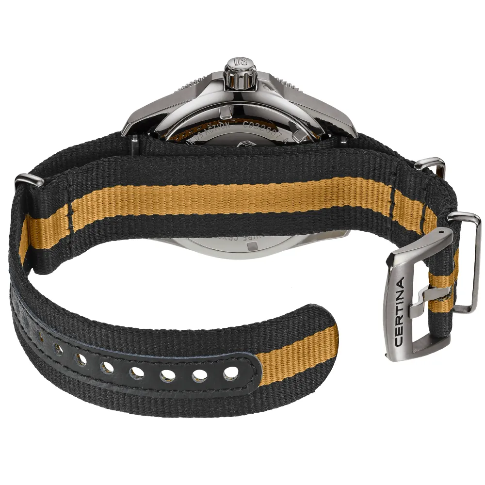 Certina ure Certina DS Action Diver 43mm Powermatic 80 C032.607.48.051.00 | Herreure Med Rem | Herreure I Titanium