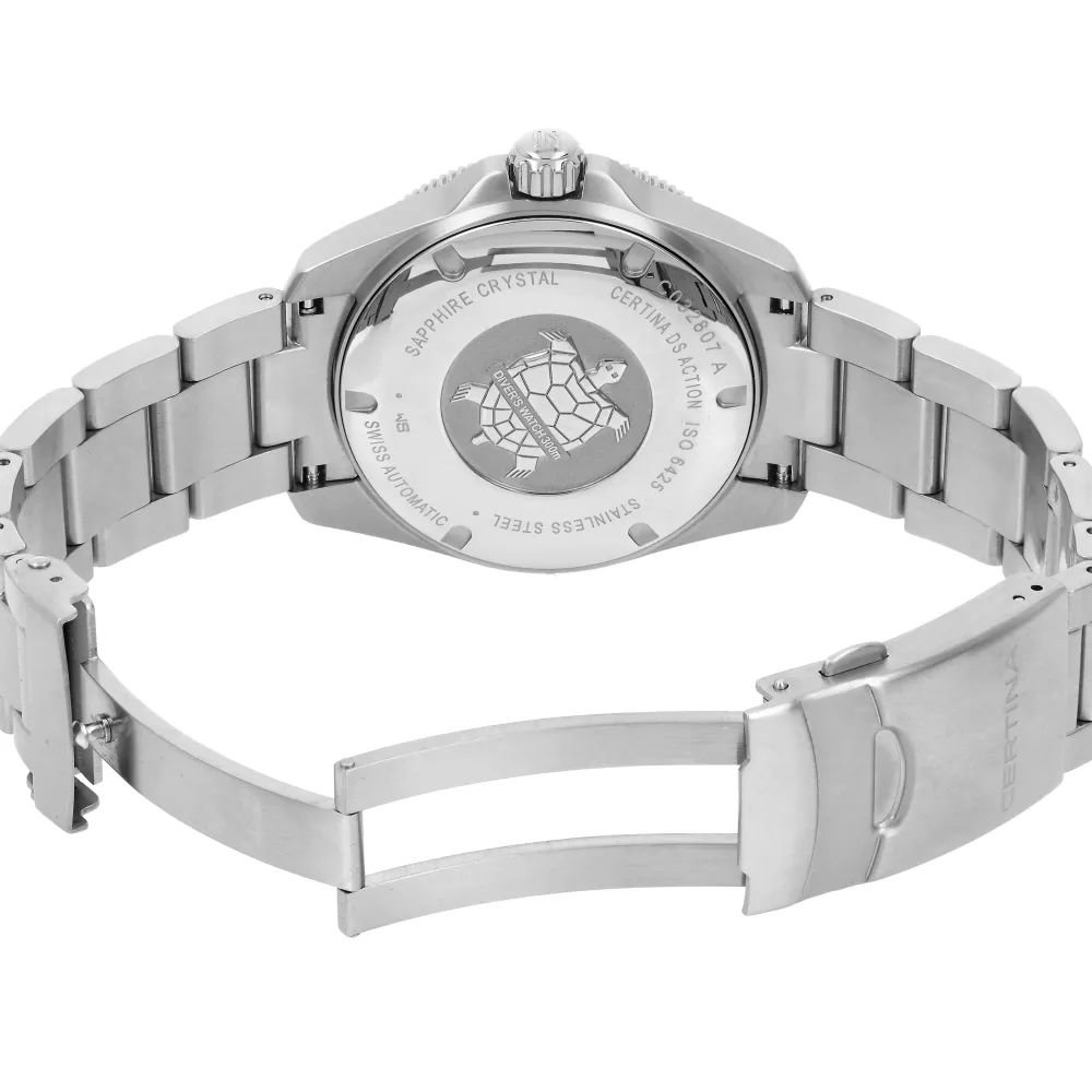 Certina ure Certina DS Action Diver 38mm Powermatic 80 C032.807.11.041.00 | Herreure Med Lænke | Herreure I Stål