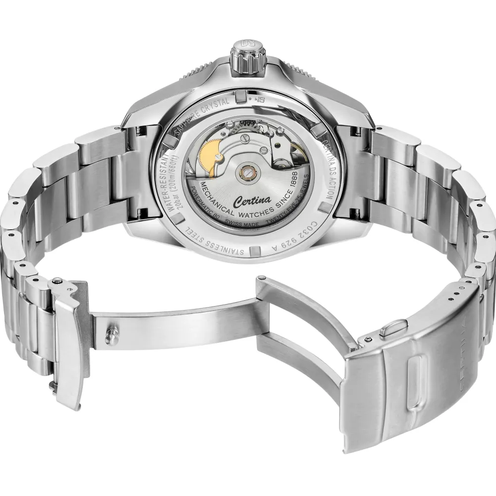 Certina ure Certina DS Action GMT Powermatic 80 C032.929.11.041.00 | Herreure Med Lænke | Herreure I Stål