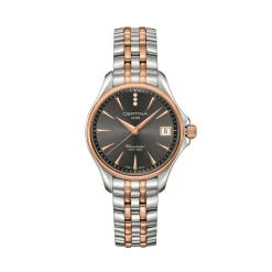Certina ure Certina DS Action Lady Diamonds C032.051.22.086.00 | Dame Dameure Med Lænke | Dameure I Bicolor