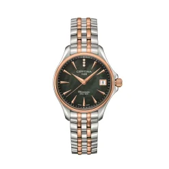 Certina ure Certina DS Action Lady Diamonds C032.051.22.126.00 | Dame Dameure Med Lænke | Dameure I Bicolor