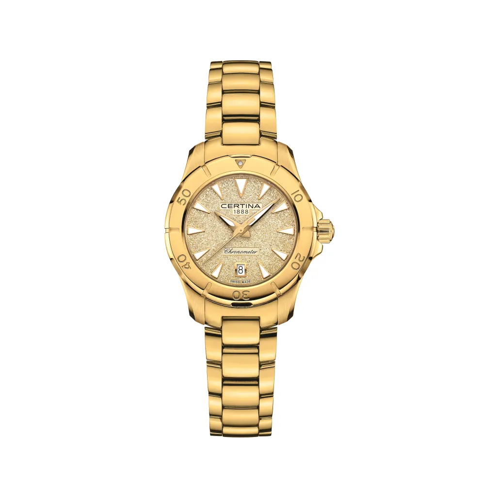 Certina ure Certina DS Action Lady 29mm C032.951.33.361.00 | Dame Dameure Med Lænke | Dameure I Bicolor