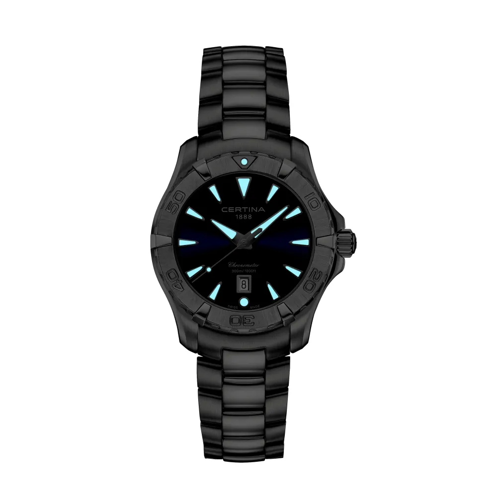 Certina ure Certina DS Action Lady 34mm C032.251.11.041.00 | Dame Dameure Med Lænke | Dameure I Stål