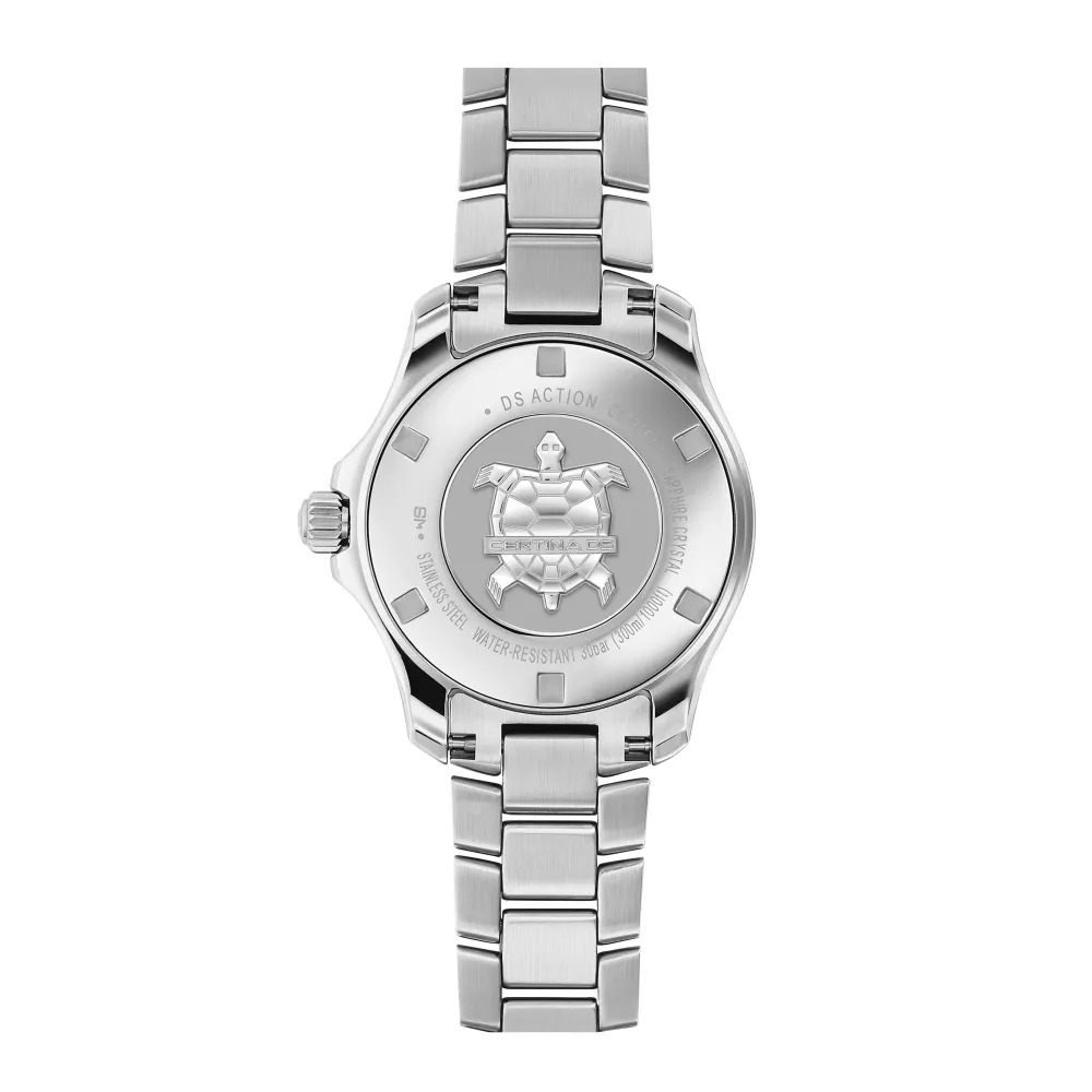 Certina ure Certina DS Action Lady 34mm C032.251.11.041.09 | Dame Dameure Med Lænke | Dameure I Stål
