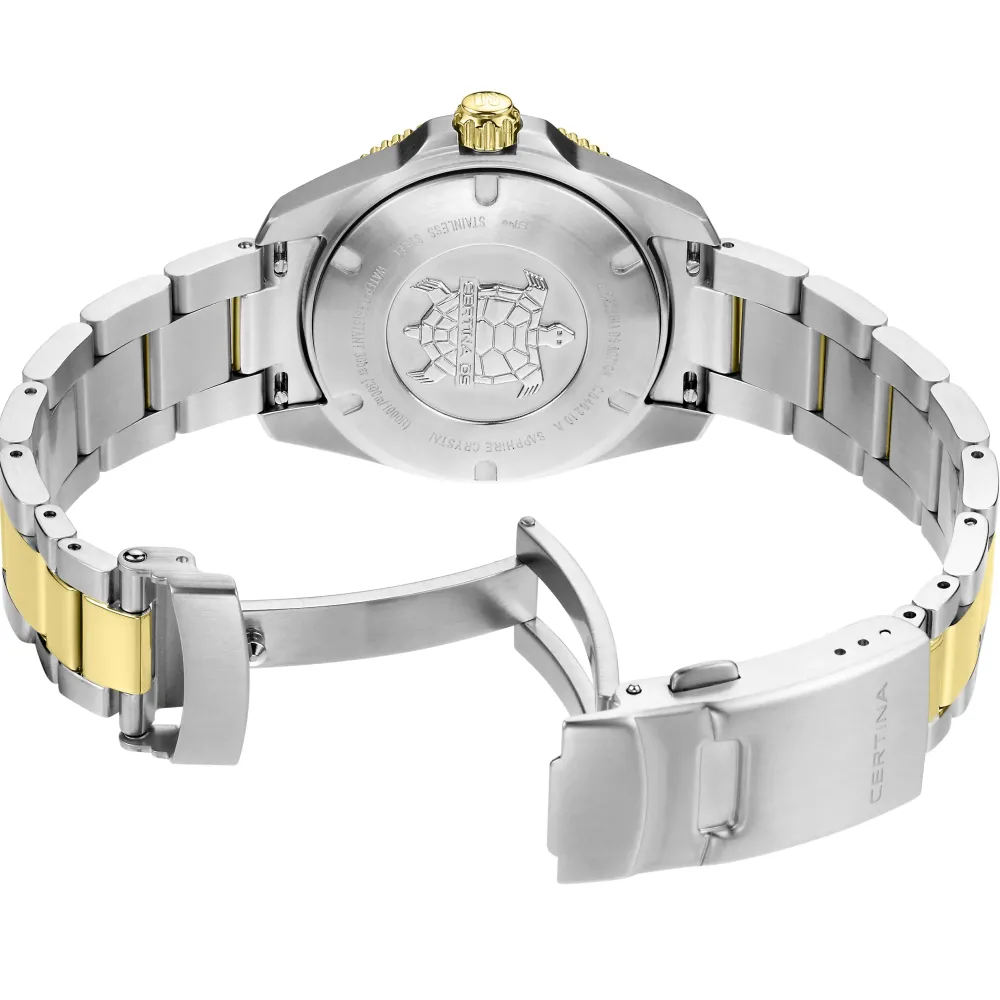 Certina ure Certina DS Action Lady 34,5mm C048.210.22.131.00 | Dame Dameure Med Lænke | Dameure I Bicolor